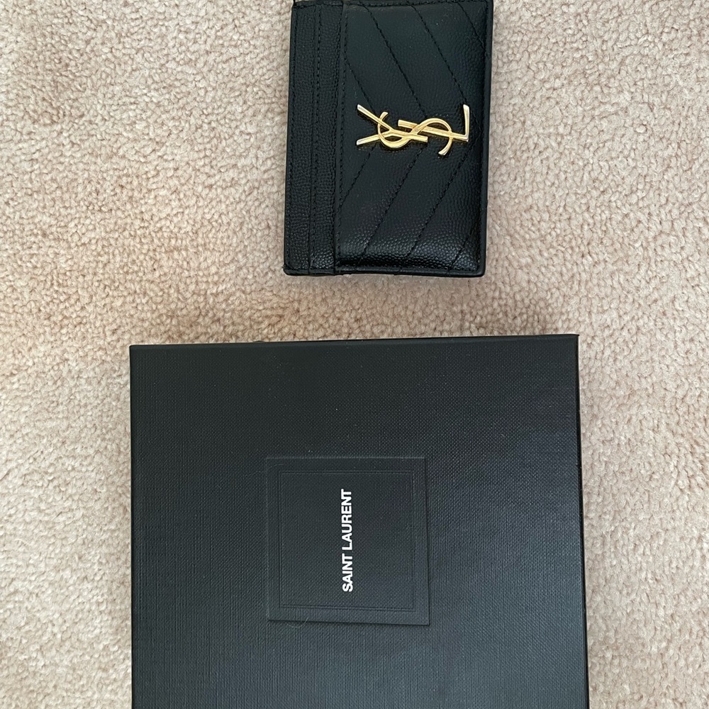 Saint Laurent card holder